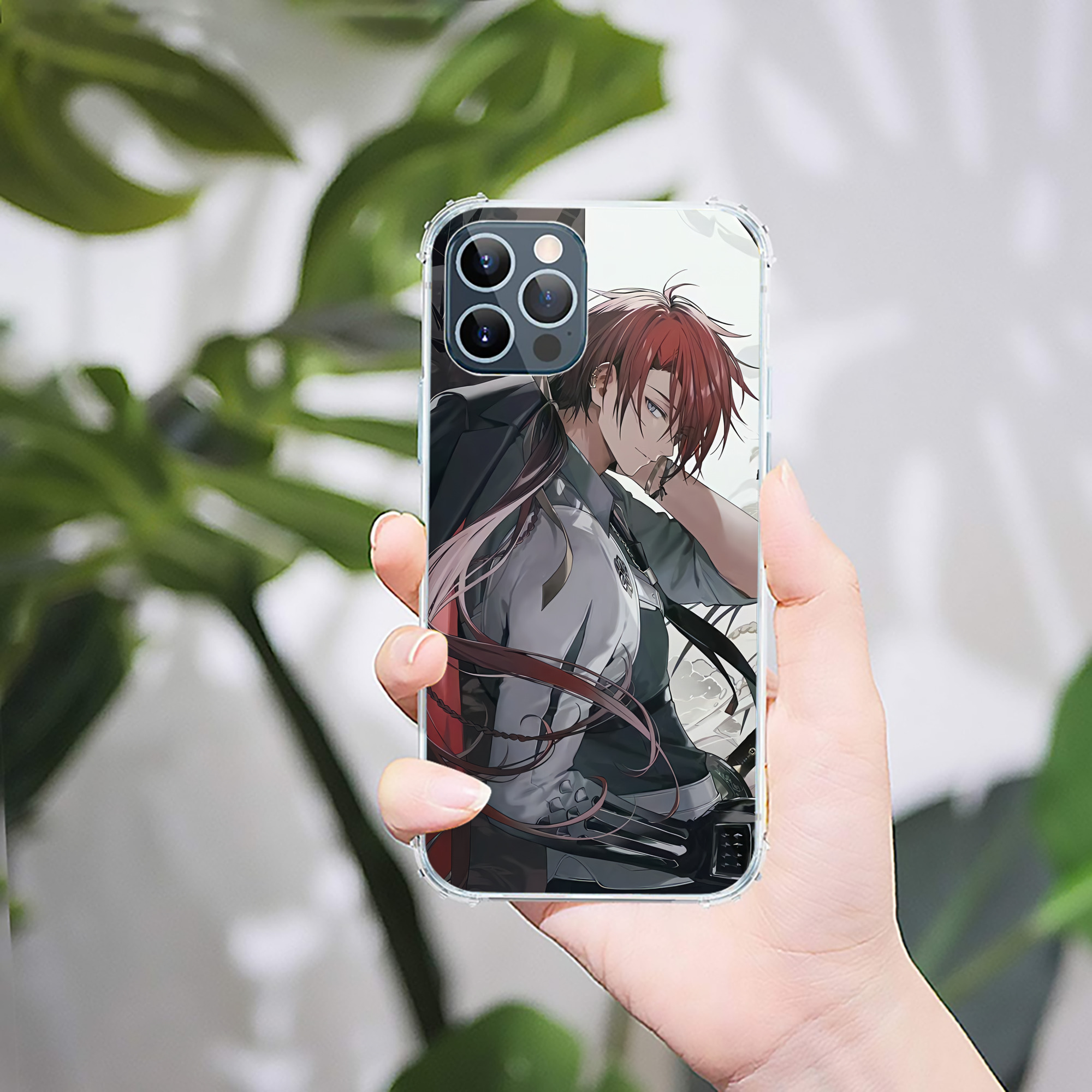 （画像用） 刀剣乱舞 Touken Ranbu 【iPhone 12シリーズ対応】透明スマホケース（クリアソフトケース）